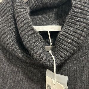 Helmut Lang Men's Grey Turtleneck Knit Sweater NWT